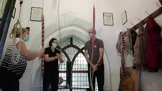 Bellringing at Desford: whole-pull plain hunt