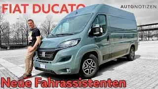 Fiat Ducato 2022 (Serie 8): Neue Fahrassistenten, auch für Campervans und Wohnmobile! Test | Review