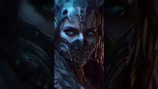 Cyberpunk Music featuring a Car and a Stunning Woman #Shorts
