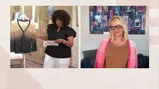 Isaac Mizrahi Live! Button Front Ombre Stripe Cardigan with Pockets on QVC