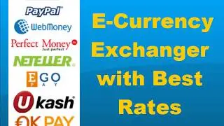 E-Currency Exchanger with Best Rates