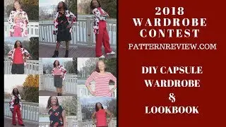 2018 Wardrobe Contest -  Patternreview.com/DIY Capsule Wardrobe & Lookbook