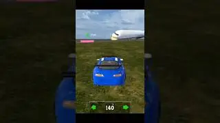 Plane Crashed in Police Chase Game 😱✈️ | Driving Game #shorts