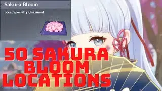 50 Sakura Bloom Locations for Ayaka in Only YOUR WORLD!