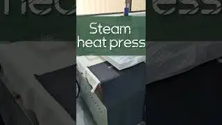 steam heat press machine fabric heat transfer label not burn after pressing not whitening
