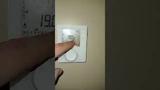 mettre sur marche et arr&ecirc;t thermostat d ambiance #deltadore #tybox117/127/137/1137