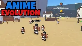 Anime Evolution Simulator 🥷, NEW! Attack On World. Coins 1.24B Power 530M in Roblox