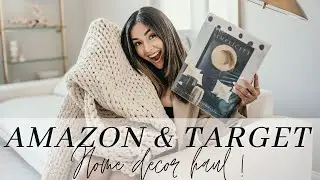 HUGE HOME DECOR HAUL  I AMAZON & TARGET FALL 2021