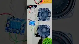 TPA3110 Class-D Amplifier | Bass test | 15+15 watt | #amplifier #bass_test #at_home #how_to_make