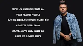 Akh Lagdi (Lyrics) - Akhil | Desi Routz (Lyrics Video)