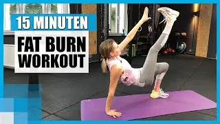 15 MIN Fat Burning Workout ohne Geräte 🔥 mit Coach LeaLight