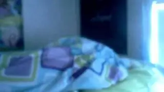 Karina airhorns Jenny while she sleeps.