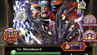 One Piece Treasure Cruise [OPTC] KIZUNA CLASH VS BLACKBEARD *10 DEX LEVEL 1-20