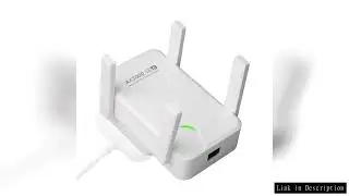 3000Mbps WiFi 6 Repeater 2.4G&5GHz Dual Band Wireless Extender 802.11ax Full Gigabit Port For Home O