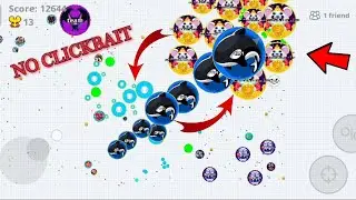Agario Mobile Best Moments DUO vs 100000 with Glexio // No Macro // Agar.io