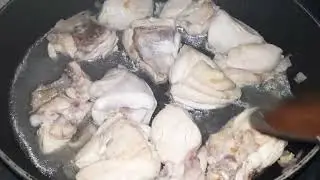 CHICKEN WITH ALASKA CREAMY EVAP😋