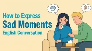How to Say “I Feel Down” and Comfort a Friend | English Conversation Practice