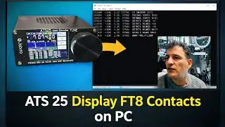ATS 25 Decoder Devices Display FT8 Big Screen