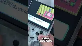Pok&eacute;mon Quartz Version - GBA - Anbernic RG35XX #gba #retrogaming #retroconsole