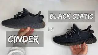 Обзор Adidas YEEZY BOOST 350 V2 CINDER VS BLACK STATIC