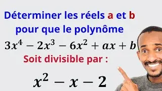 D&eacute;termination de r&eacute;els a et b