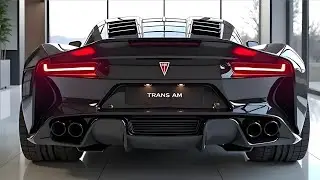 First Look at the 2026 Pontiac Trans Am &ndash; American Muscle is Back!
