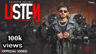 Listen (Official Video) Devender Ahlawat | New Haryanvi Song 2026 | Haryanvi Hip Hop #song #newsong 