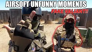 Airsoft Unfunny Moments 15 - Valiant's Imposter, Golden Deagle, Sus Conversations