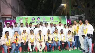 Karnataka Digital Press Media Association Members felicitated by Bahujan Horata Samiti Kalaburagi