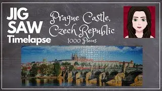 Prague Castle Jigsaw Puzzle Timelapse | 1000 Pieces of Czech Beauty!