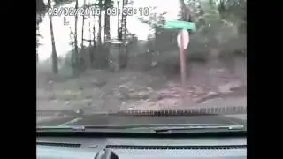 Dash camera video shows authorities rescuing man from car crash
