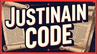 He Influenced Future Generations with Legal Codes II The Justinian Code