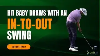 Hit a Draw EVERY TIME! | Jacob Tilton's Inside-to-Out Path Drill with pathpal Golf and TrueStrike