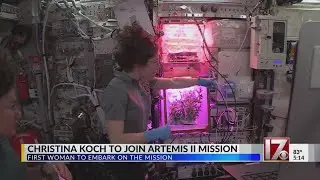 NC State&rsquo;s Christina Koch Talks about Artemis II mission