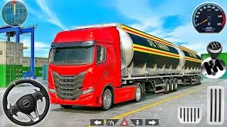 🚚 Oil Tanker Truck Simulator Gameplay | Realistic Offroad Cargo Transport & Parking Missions! 🔥