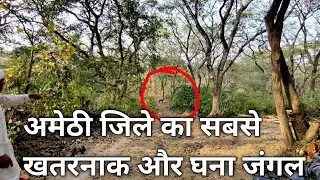 अमेठी जिले का सबसे खतरनाक और घना जंगल || Wetland Eco Spot Kaadu Nala || Tourist Place Amethi UP