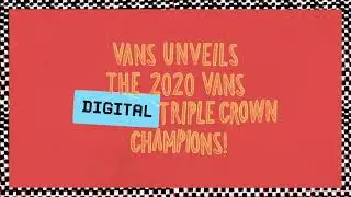 2020 Vans Triple Crown of Surfing Champions Revealed