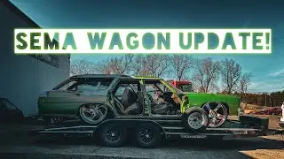 SEMA 2023 OR BUST! FIRST LOOK At The '76 Donk Wagon!