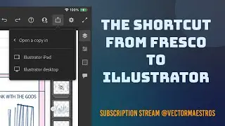 @VectorMaestros Subscription Stream -  From Fresco to Illustrator, the shortcut all vector artist&hellip;