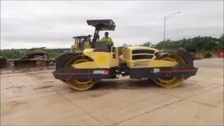 Hypac C784 double drum vibratory roller for sale | no-reserve Internet auction June 22, 2017