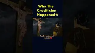 Jesus' PASSION and CROSS | Why It Really Happened 😭 #shorts #youtube #crucifixion #catholic #fypシ