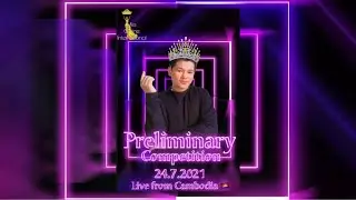 Miss online international 2021 season 3 preliminary competition live from Cambodia 🇰🇭 24.7.2021