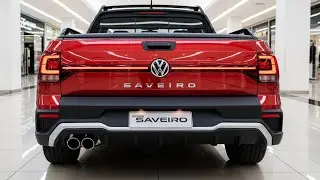 Nova Volkswagen Saveiro 2026 Revelada no Brasil | Pre&ccedil;o, Design e Tecnologia Surpreendentes