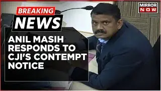 Breaking News | Chandigarh Mayoral Poll Row In SC, Anil Masih Responds To CJI's Contempt Notice