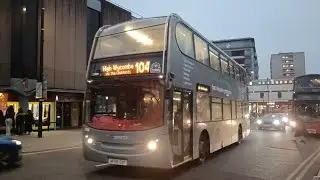 Bus Spotting in Uxbridge Carousel Scania Enviro400 HF09OXF and Flightline Enviro400MMC RW64OXF