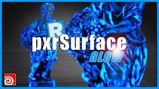 Renderman pxrSurface for beginners | Glow (pt11) Renderman houdini