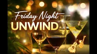 Friday Night Unwind – Warm Guitar & Sax Lofi | Chill Blues Instrumental