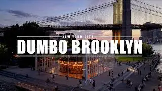 DUMBO Бруклин Летний закат