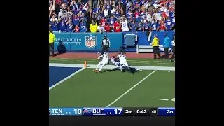 Dalton Kincaid catches for a 26-yard Gain vs. Tennessee Titans