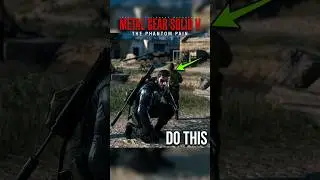 how to stealth kill in metal gear solid 5 🤨🗿🤨